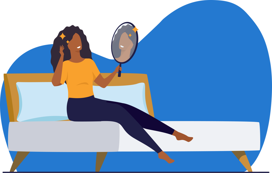 redução da fricção no cabelo